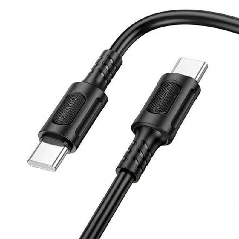 Cable Usb Tipo C a Tipo C Borofone Bx111 Negro – imagen 2