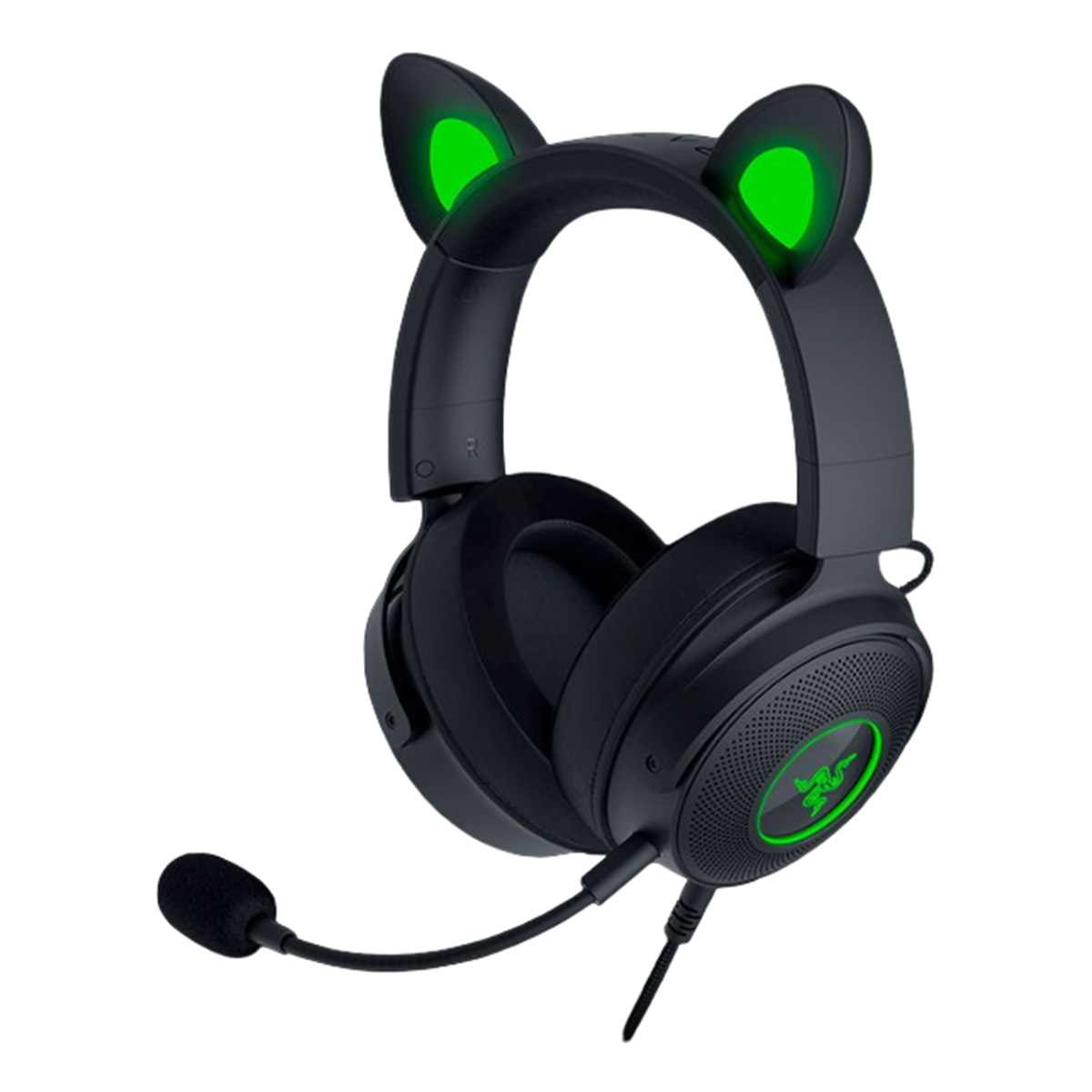 Audifono Gamer Razer Kraken Kitty V2 Pro Chroma Usb Negro