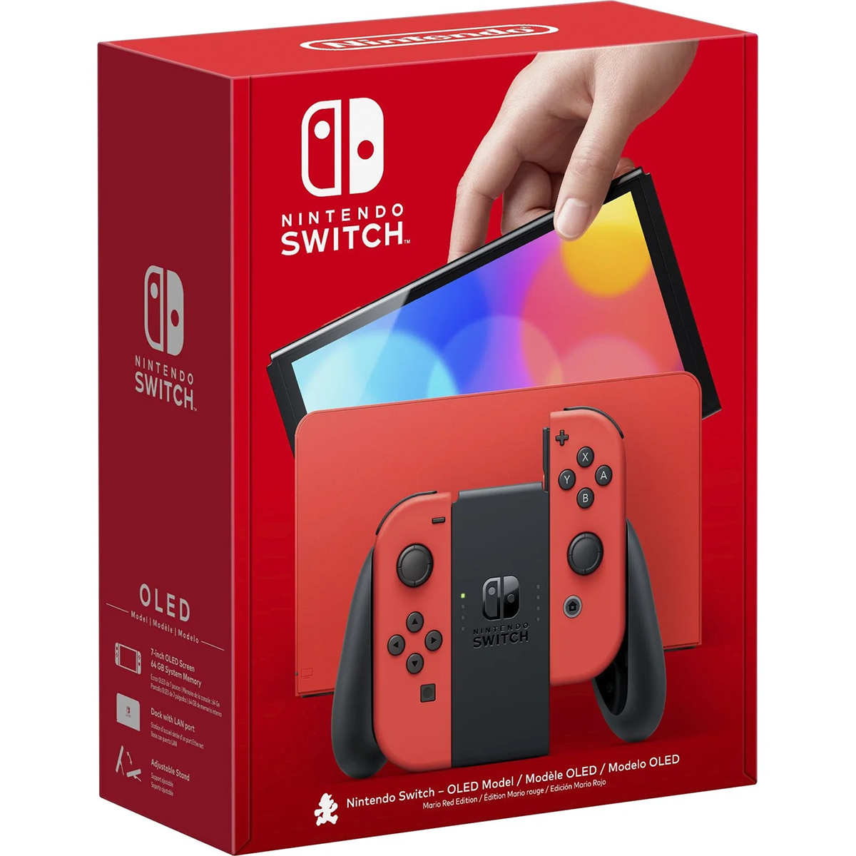 Consola Nintendo Switch Oled Edicion Mario Red Rojo
