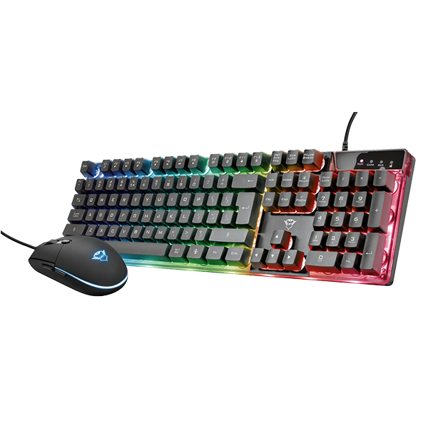 Combo Kit Gamer Teclado Mouse Gxt 838 Azor Trust