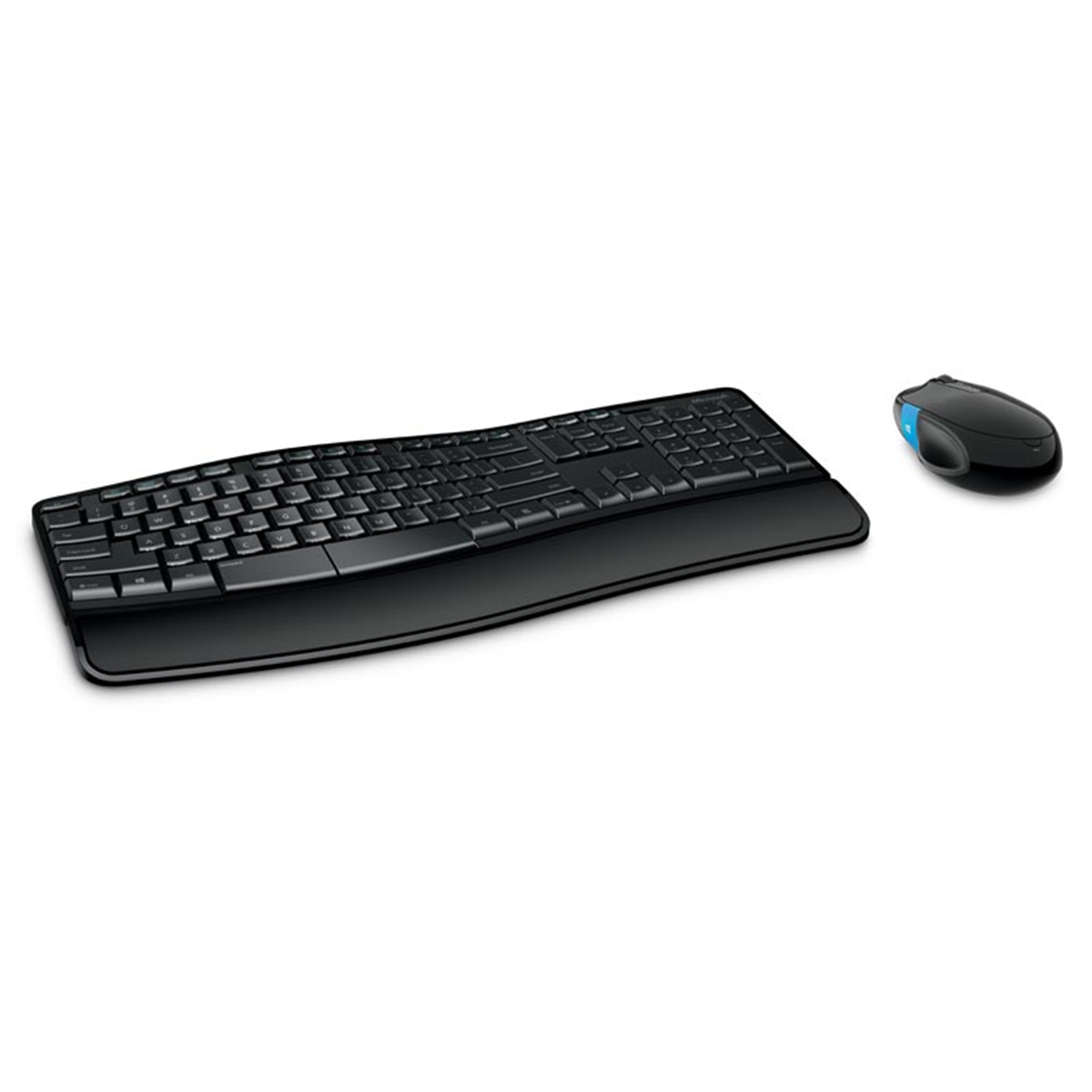 Combo Teclado + Mouse Microsoft Inalámbrico Sculpt Comfort Negro