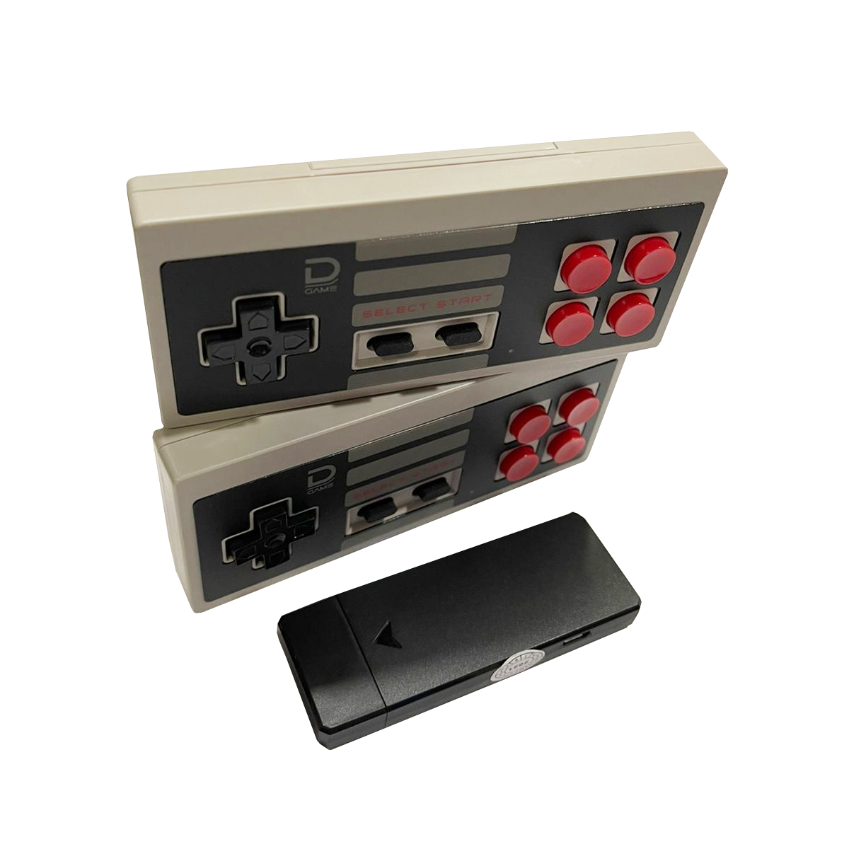 Consola Retro 600 juegos Tv HDMI 4k + 2 Controles Datacom Negro – imagen 3