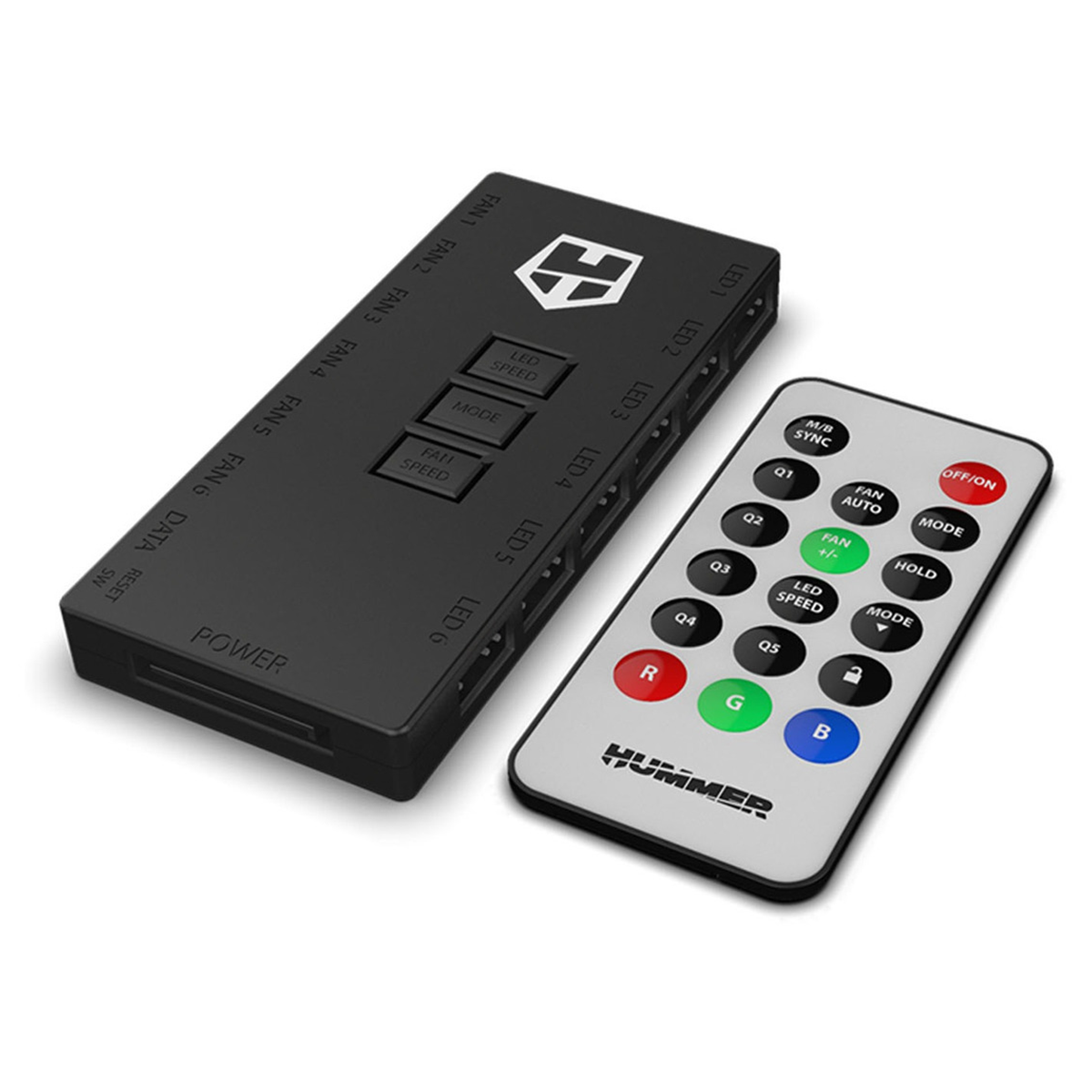Controlador De Ventilador R-hub Argb Nox