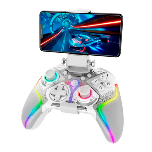 Control Joystick Ipega Pg-9666bh Rgb Para Android Ios Pc Switch Ps3 Ps4