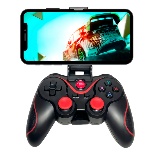 Control Joystick Bluetooth Para Celulares Pc X3 Color Negro