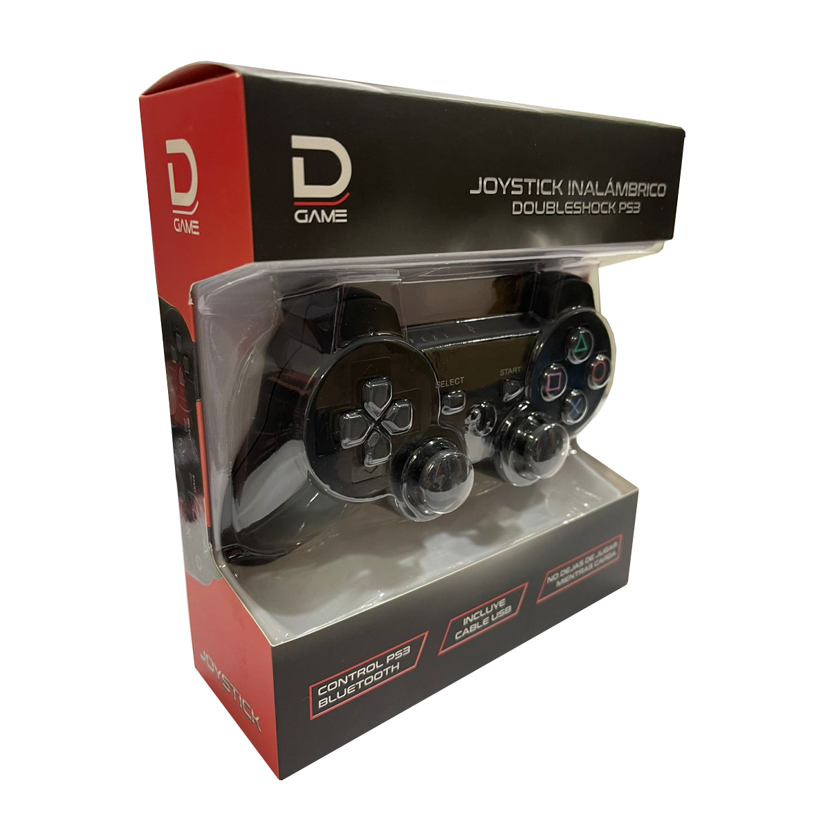 Control Ps3 Inalambrico Datacom Negro – imagen 4