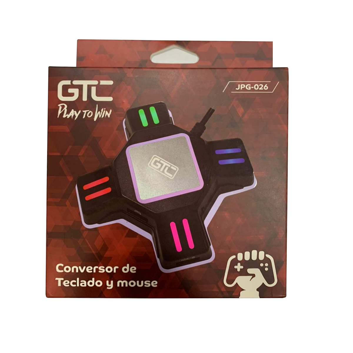 Adaptador Gtc Jpg-026 Teclado y Mouse PS4 Xbox Switch Negro – imagen 2