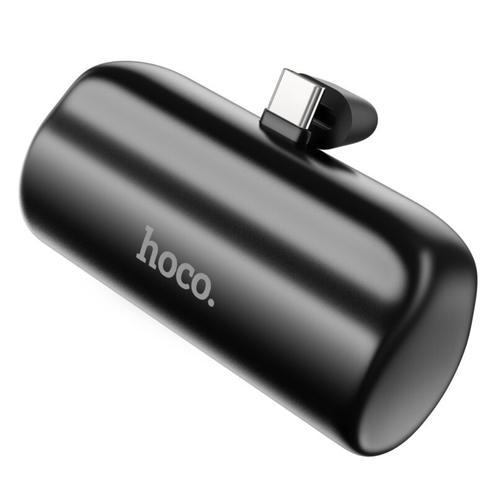 Powerbank Carga Rapida Hoco J106 5000 Mah Tipo C Negro – imagen 3