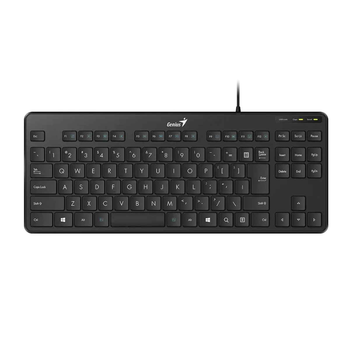 Teclado Con Cable Genius Usb Luxemate 110 Negro