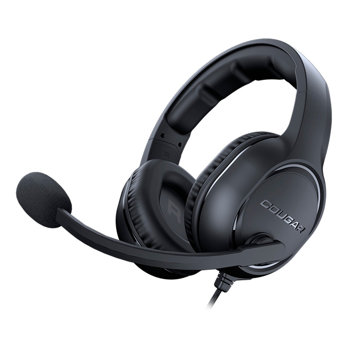 Audifonos Gamer Cougar Hx330 3.5mm Jack Xbox Ps4 Pc Negro