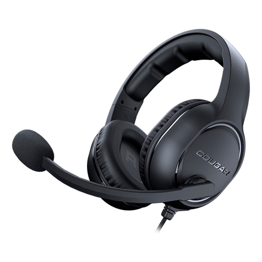 Audifonos Gamer Cougar Hx330 3.5mm Jack Xbox Ps4 Pc Negro