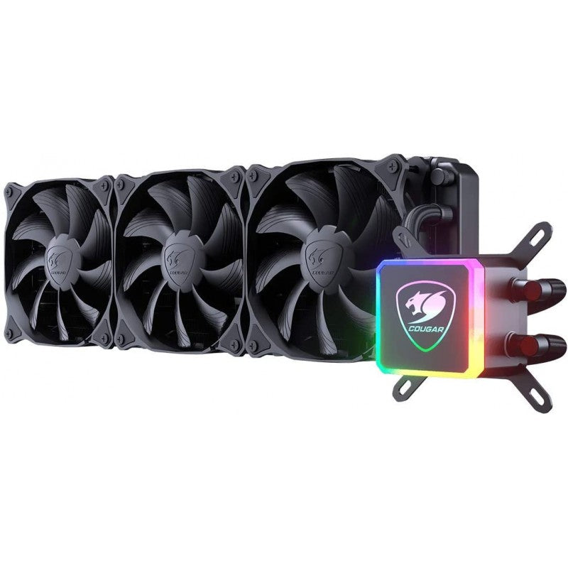 Refrigeración Líquida Cougar Aqua 360 RGB (Intel-AMD, 120mm x3, PWM) – imagen 2