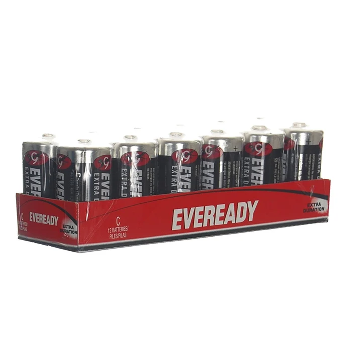Pila Eveready Carbon Tipo C 12 Unidades