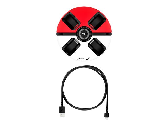 Base Dock Para Cargar 4 Joy-con Hyperx Nintendo Switch Pokemon – imagen 2