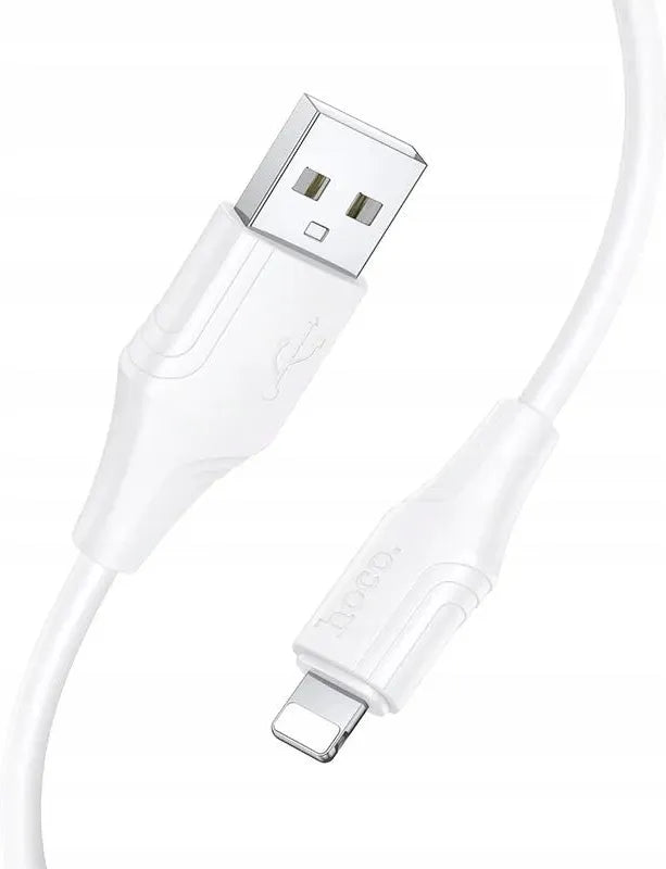 Cable Usb Para Lightning 2.4a Hoco X124 1 Metro Blanco – imagen 3