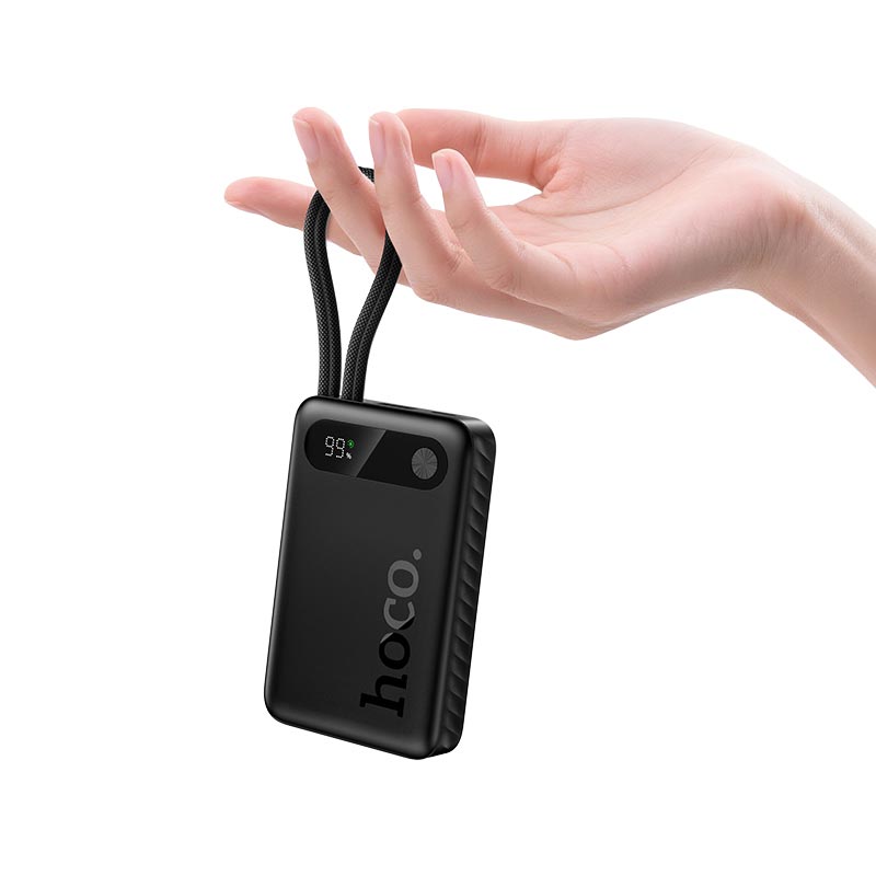 Powerbank Carga Rapida Hoco J171 10000 Mah Negro – imagen 2