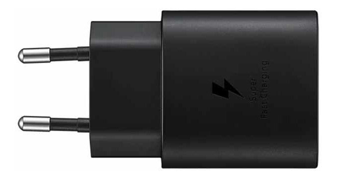 Cargador Super Carga Rapida Tipo C 25w Para Samsung Negro – imagen 2