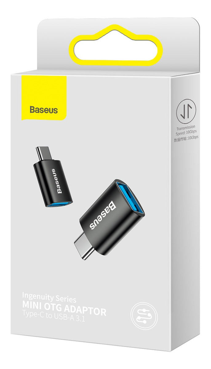 Adaptador Otg Tipo C A Usb-a 3.1 Ingenuity Mini Baseus – imagen 2