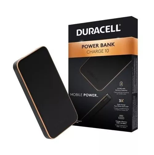 Powerbank Carga Rapida Duracell 10000 mah Negro – imagen 4