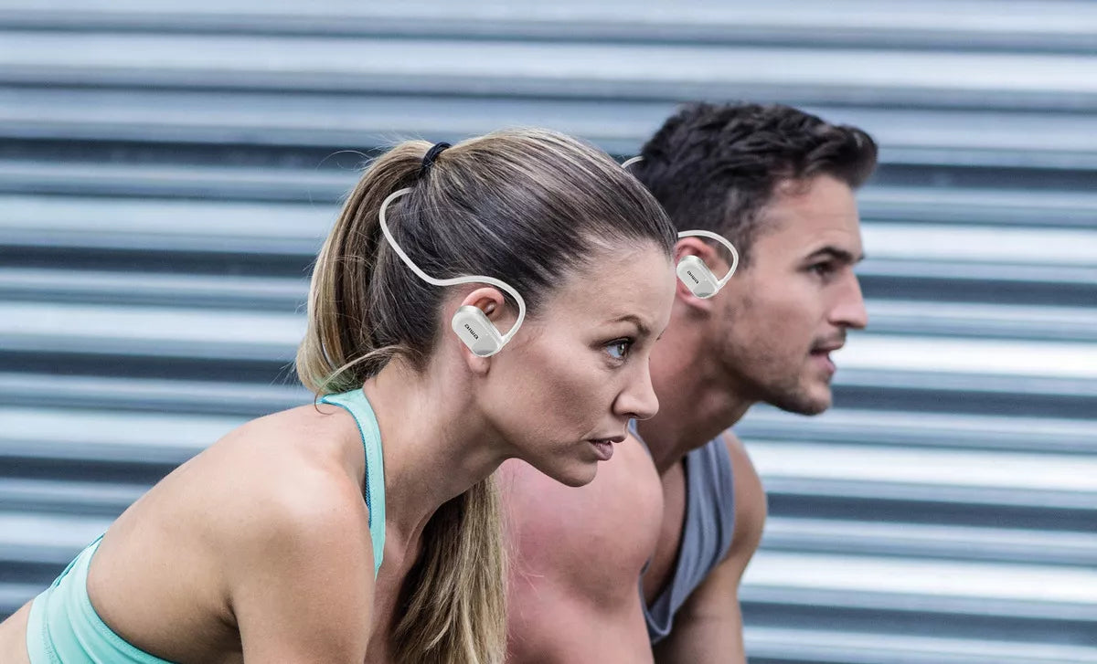 Audifonos Bluetooth Deportivos Para Conduccion Aiwa Aw-acf1b Blanco – imagen 3