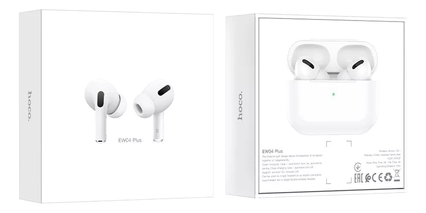 Audífonos In Ear Bluetooth Hoco Ew04 Plus Blanco – imagen 3