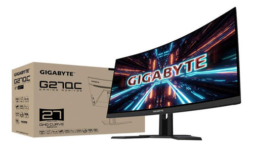 Monitor Gamer Gigabyte G27QC, 27" QHD 1440p 165Hz Negro – imagen 5