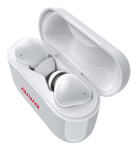 Audífono In-ear Tactil Con Cancelación De Ruido Aiwa Aw-30nc Blanco – imagen 4