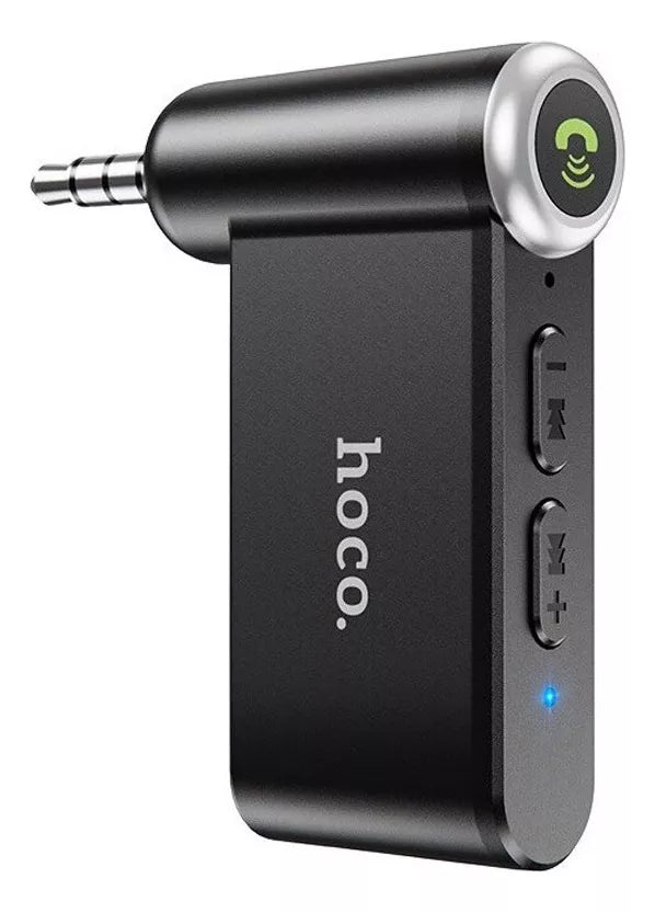 Receptor Bluetooth Auto Hoco E58 Auxiliar Negro – imagen 3