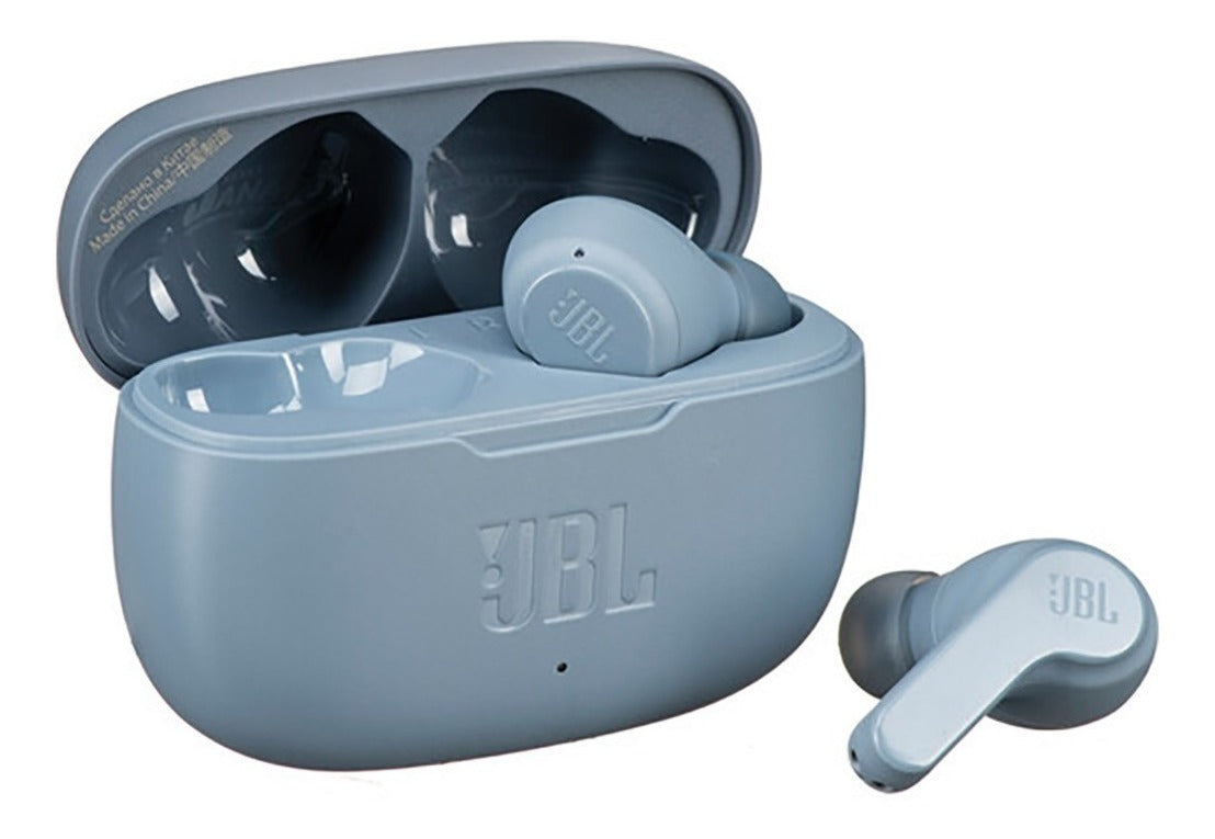 Audifonos Inalámbricos Bluetooth Jbl Vibe 200 Azul – imagen 4