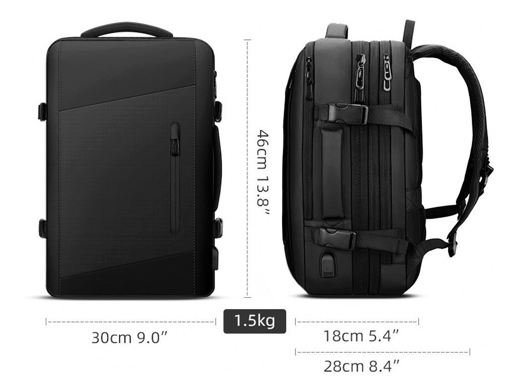 Mochila Dell Ecoloop 15" Urban Gris P/N 460-BDJQ – imagen 8