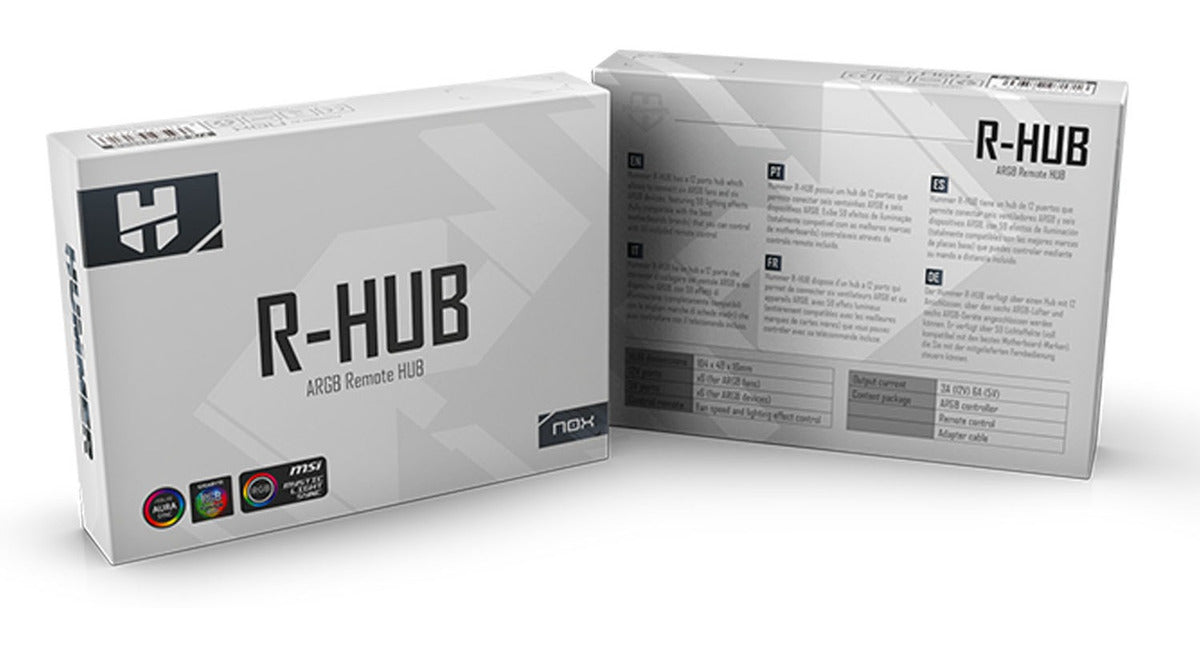 Controlador De Ventilador R-hub Argb Nox – imagen 2