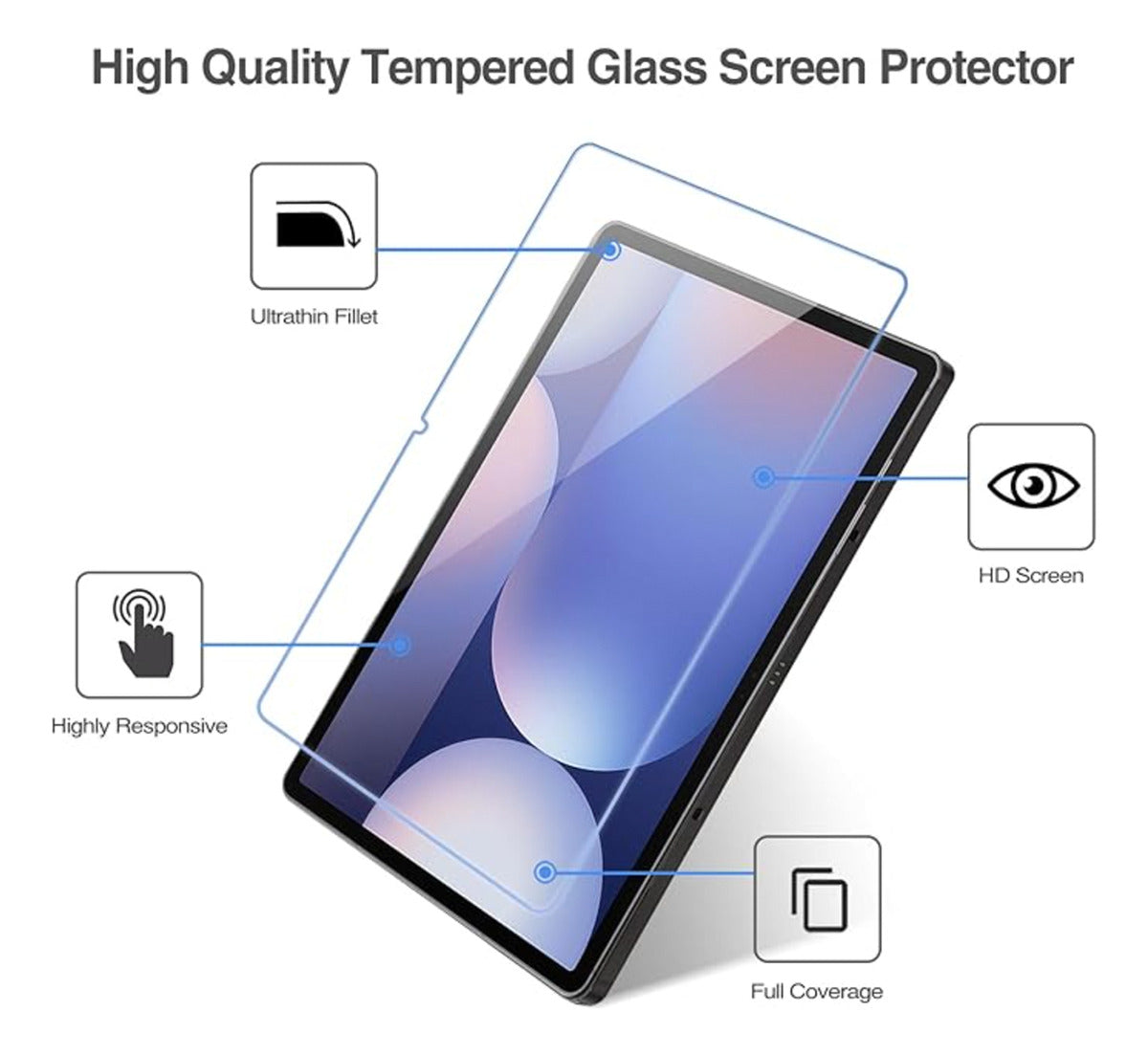 Lamina Vidrio Templado Tablet Samsung Galaxy S10 – imagen 2