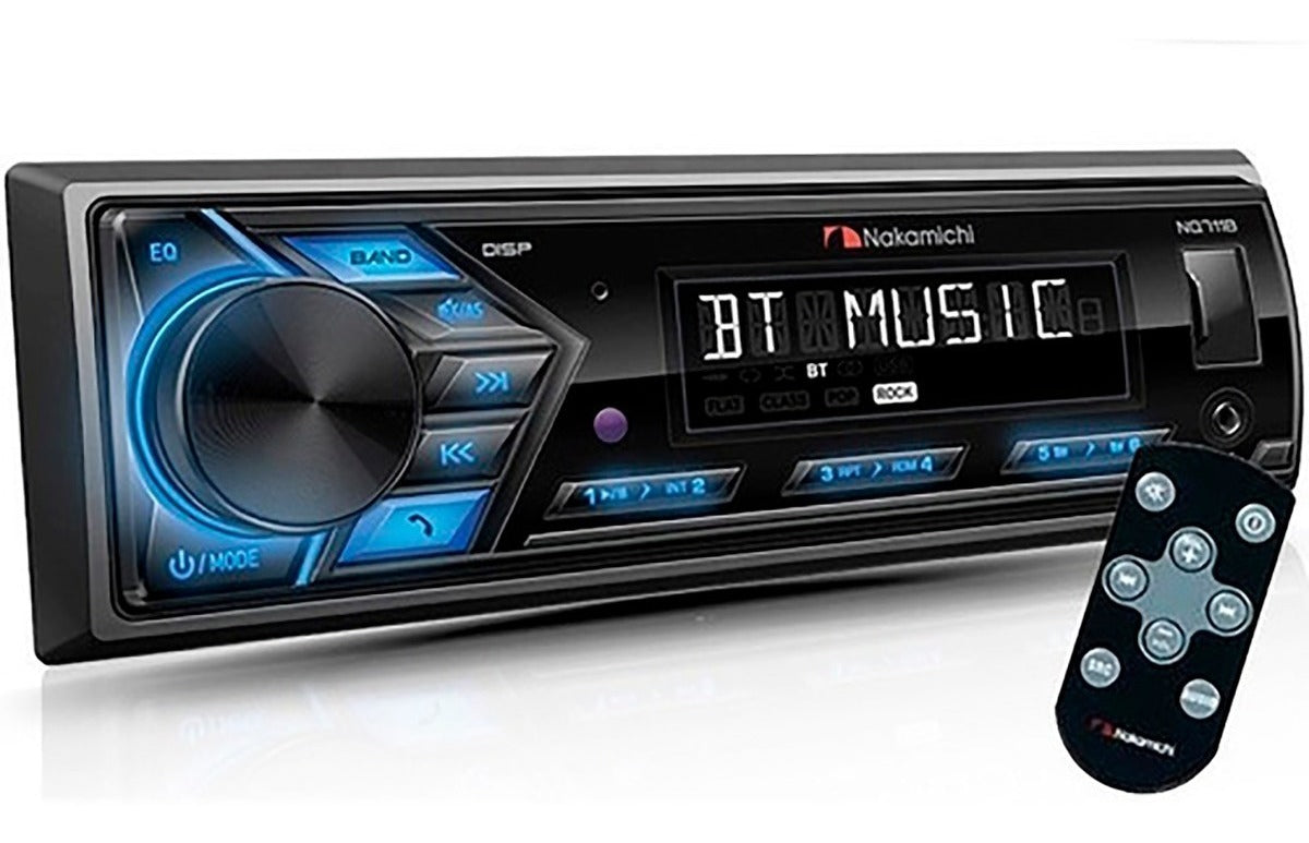 Radio De Auto Nakamichi NQ711B Con Usb Bluetooth Negro – imagen 3