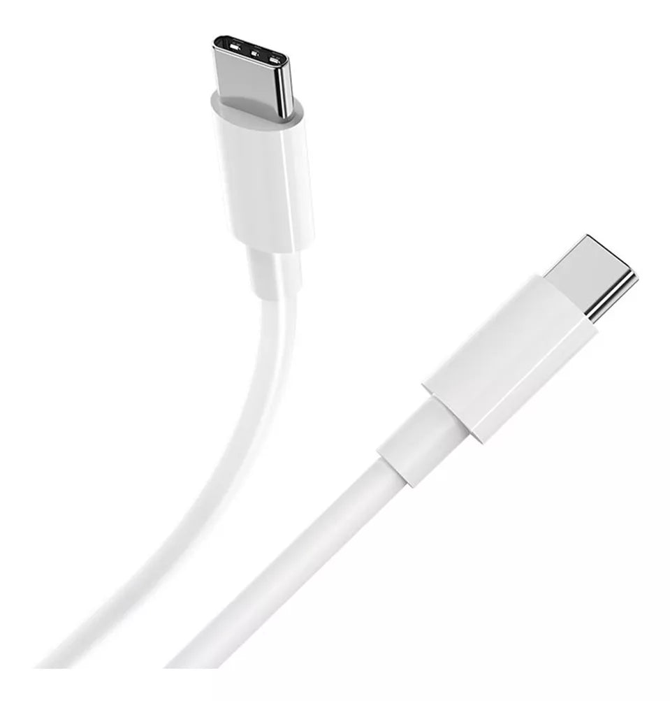Cable Hoco X51 Tipo C a Tipo C 100w 1 Metro Blanco – imagen 3