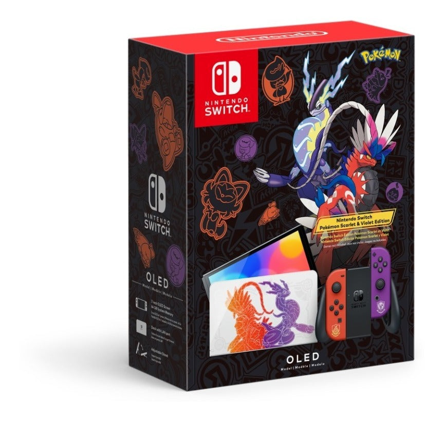 Consola Nintendo Switch Oled Pokemon Scarlet Violet – imagen 5