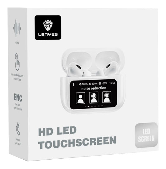 Audífonos In Ear Bluetooth Lenyes Air 11 Enc Blanco – imagen 2