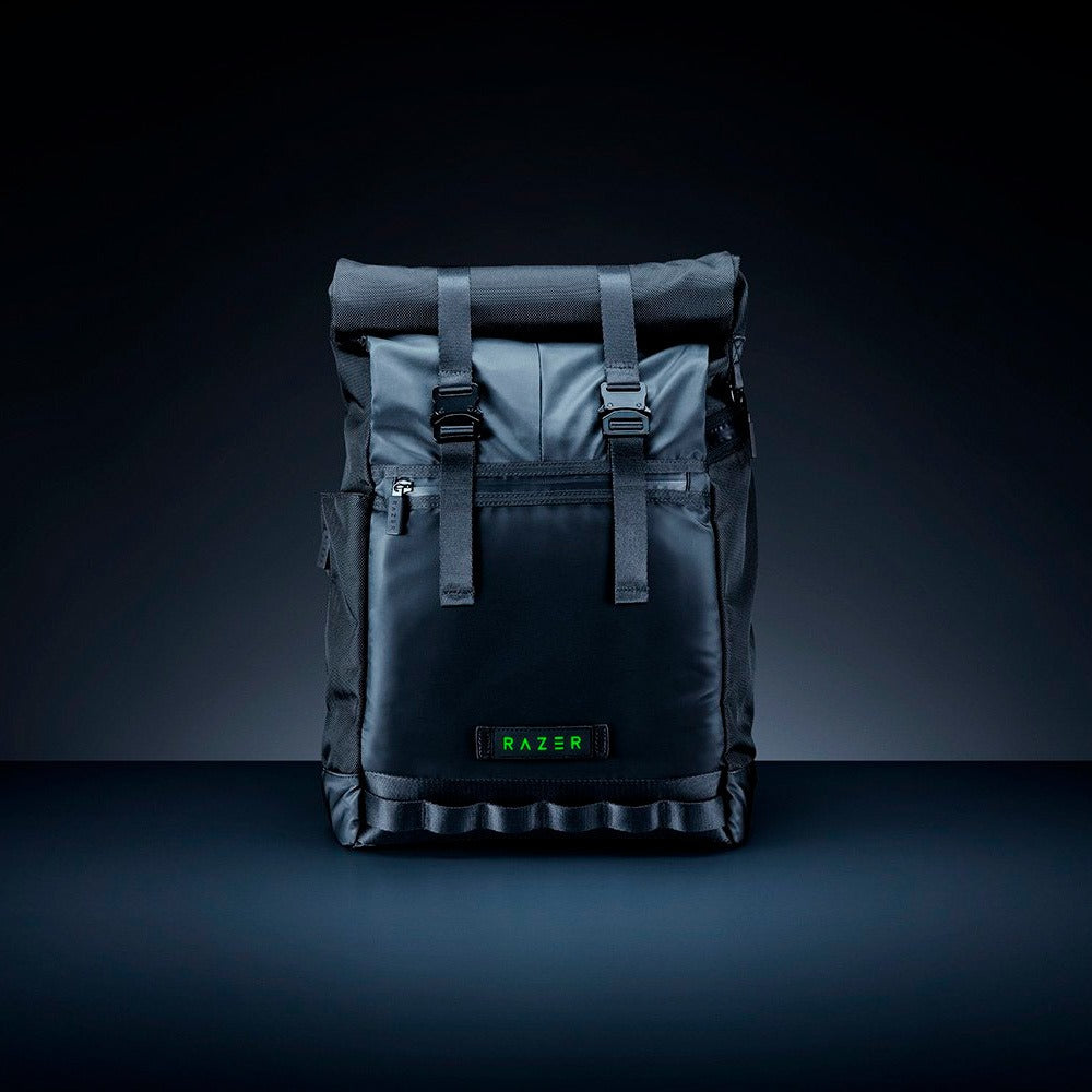 Mochila Razer Recon Roll-top Impermeable Negro – imagen 4