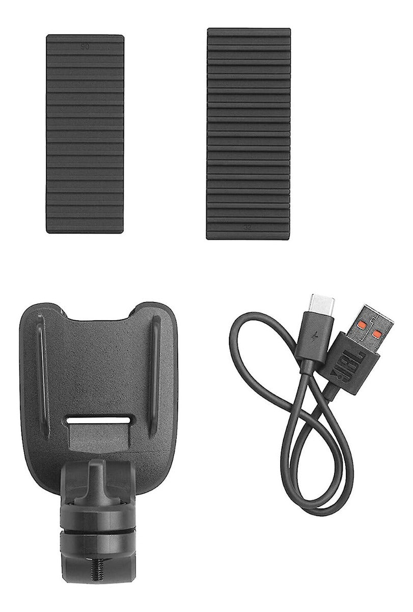Parlante Bluetooth Para Bicicletas Jbl Wind 3 Con Radio Negro Naranjo – imagen 3