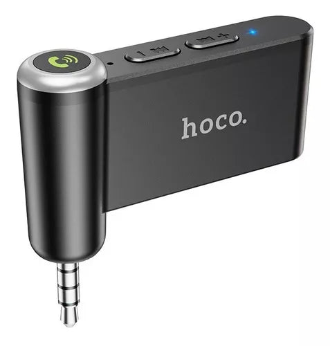 Receptor Bluetooth Auto Hoco E58 Auxiliar Negro – imagen 2