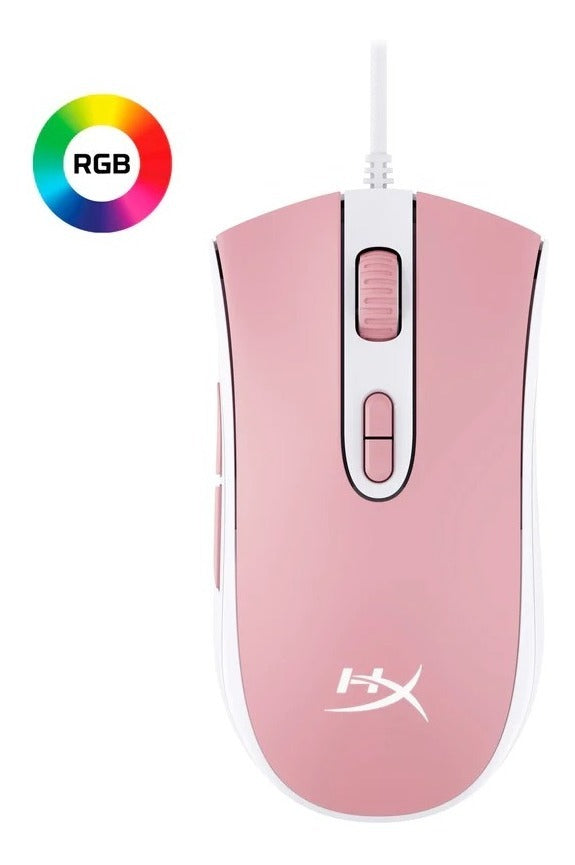 Mouse Gamer Hyperx Pulsefire Core Rgb Rosado – imagen 2