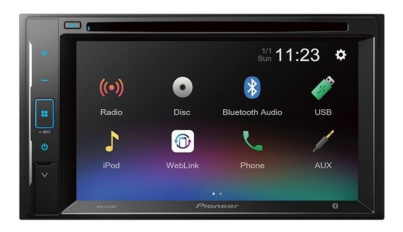 Radio Pioneer Avh-a245bt Web Link Dvd 13 Bandas Full Hd 3rca – imagen 2