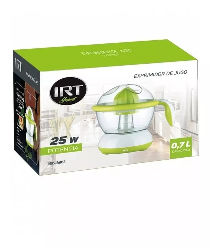 Exprimidor De Jugo Electrico Irt Je 605b 700ml 220v Color Verde – imagen 2