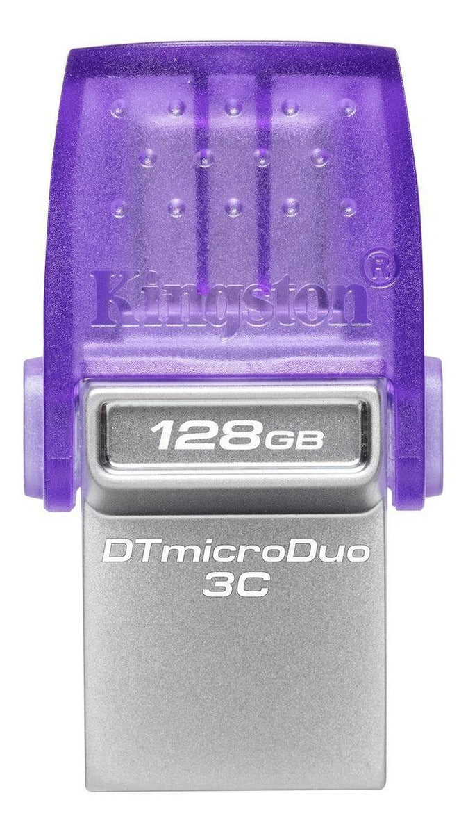 Pendrive Kingston Datatraveler Microduo 3c 128 Gb 3.2 Morado – imagen 3