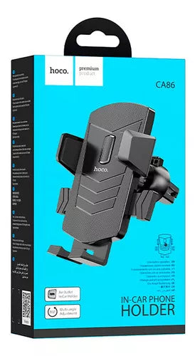Soporte De Auto Hoco Ca86 Rejilla Negro – imagen 2