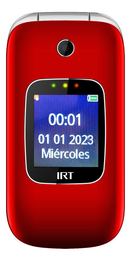 Telefono Celular Senior Adulto Mayor Irt 4g Lte Irt Rojo – imagen 3
