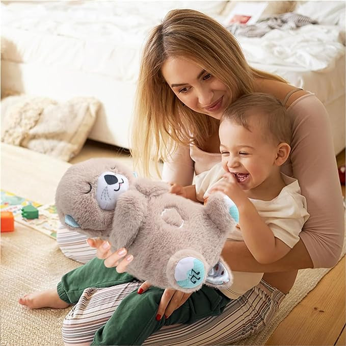 Peluche Que Respira Y Tranquiliza Sonido Anti Estres Elefante – imagen 2