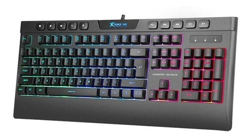 Teclado Gamer Membrana Xtrike Me Kb-508 Sp Rgb Negro – imagen 2