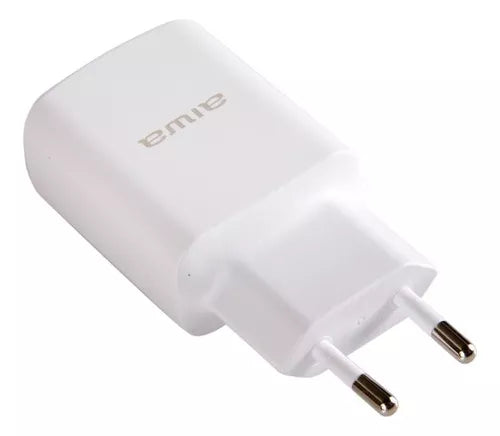 Cargador Rápido De Pared Doble Puerto Usb Aiwa Awp-2223w Blanco – imagen 2