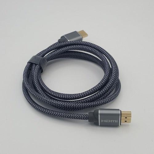 Cable Hdmi a Hdmi V2.0 4k Ultra Hd 18gbps 3.0mt Njoytech Gris – imagen 4