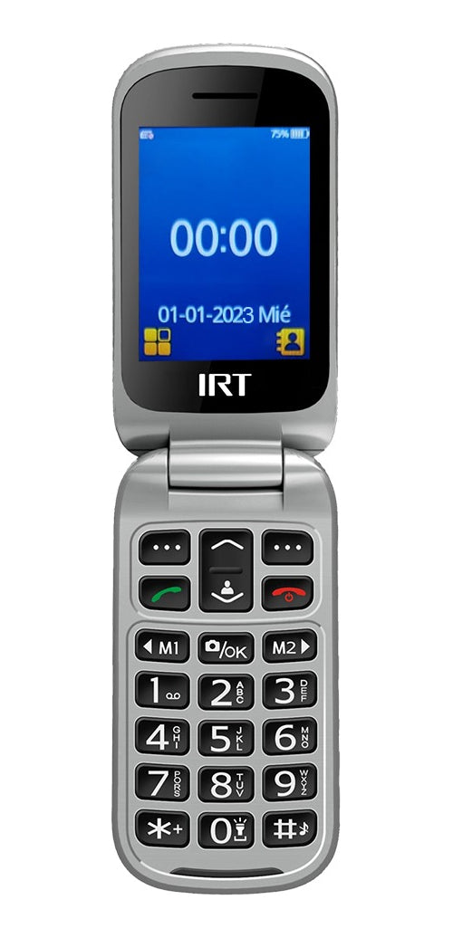 Telefono Celular Senior Adulto Mayor Irt 4g Lte Irt Negro – imagen 3